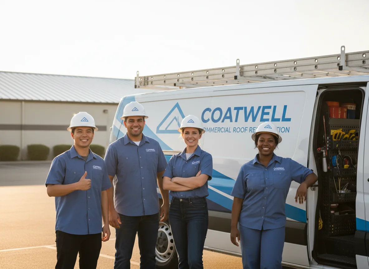 Commercial roof coating company in Shelby Gap, KY
